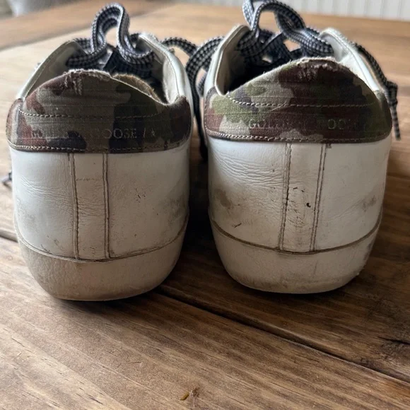 Golden Goose White and Black Men's Shoes - Picture 3 of 6